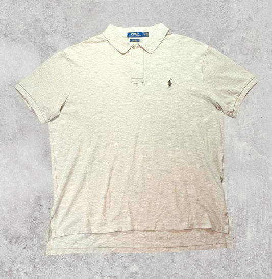 Ralph Lauren Men's Custom Fit Polo T Shirt - Tan - Size XL