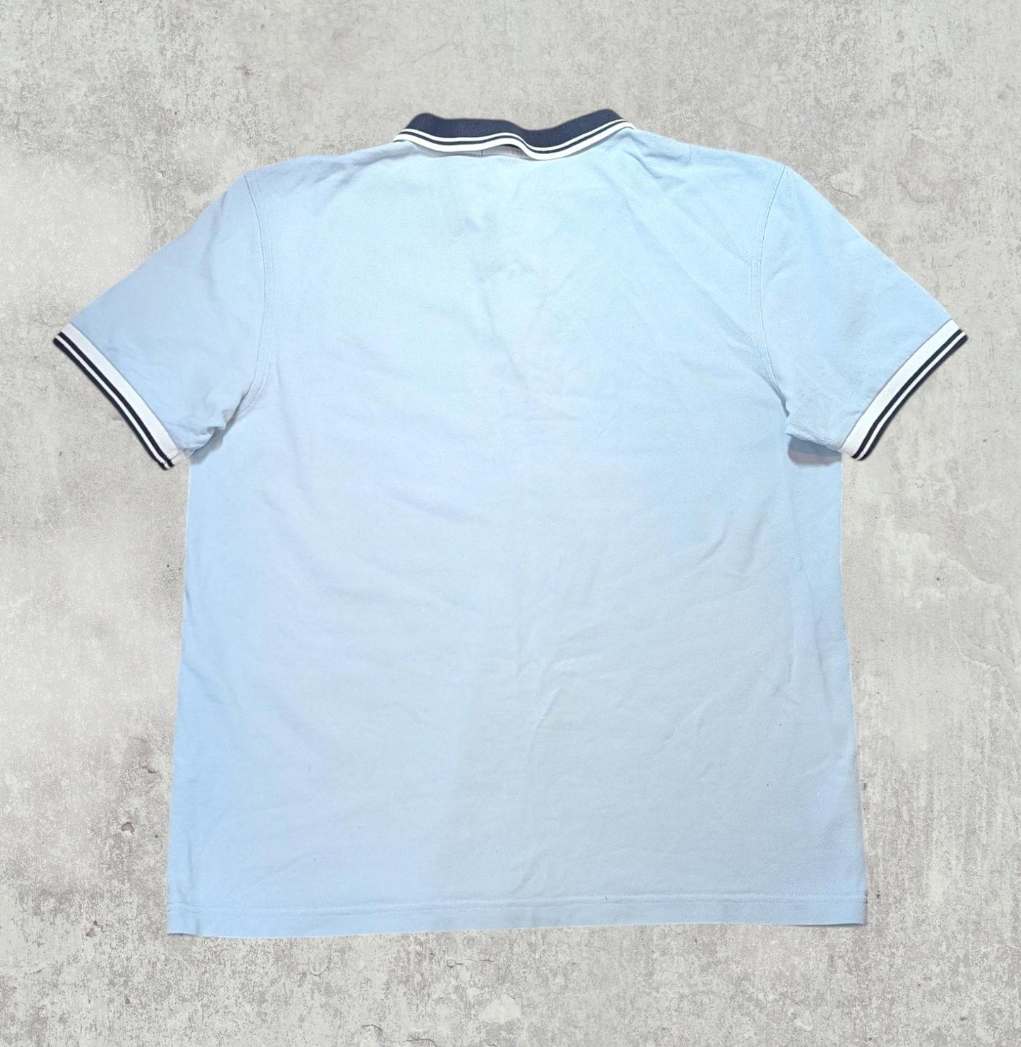 Fred Perry Men's Polo T Shirt - Blue - Size Large