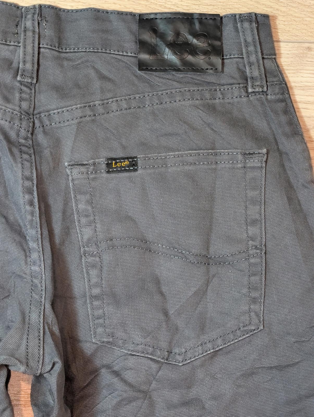 Lee Men's Straight Jeans - Grey - Size 28W 28L