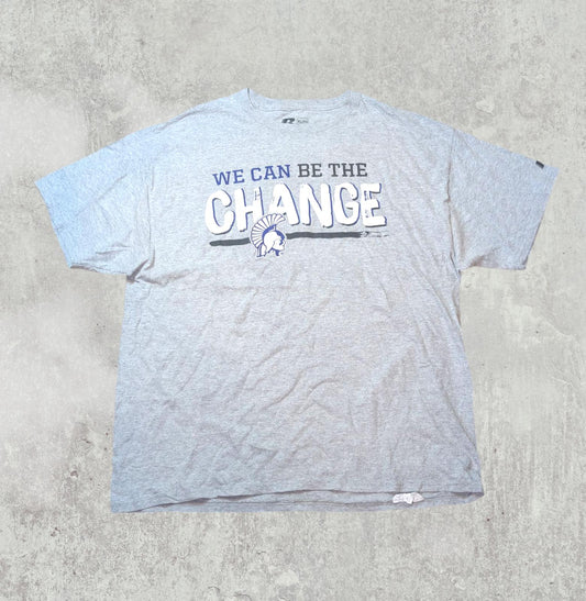 Russell Athletic Men's Trojans T Shirt - Grey - Size XL