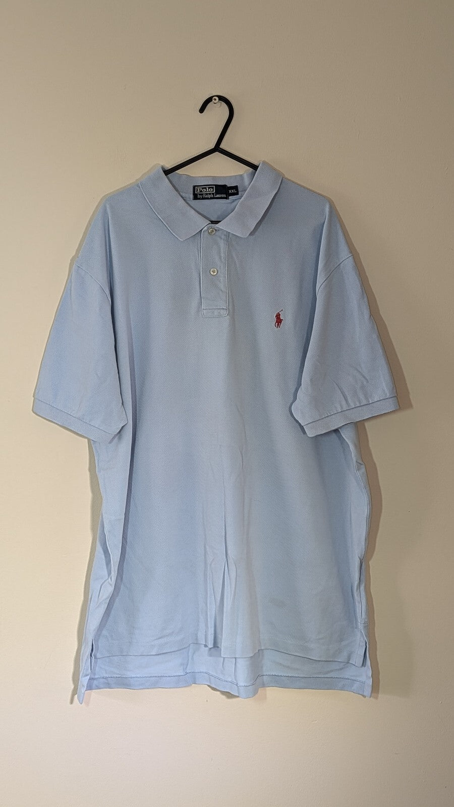 Ralph Lauren Men's Polo T Shirt - Blue - Size XXL