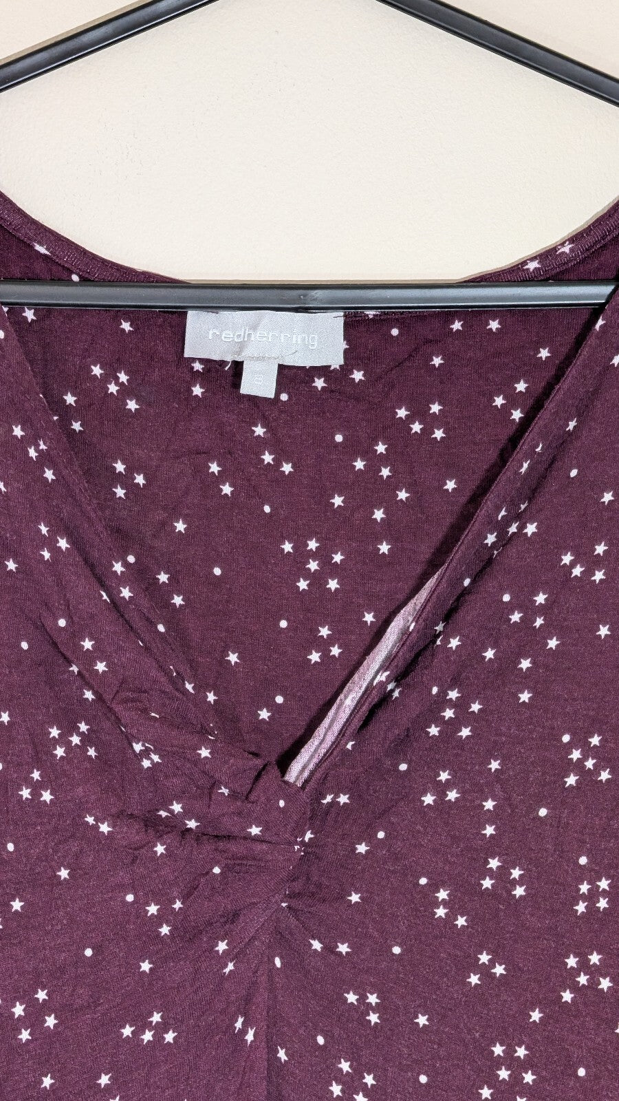 Red Herring Women's Dress - Purple - Size 8