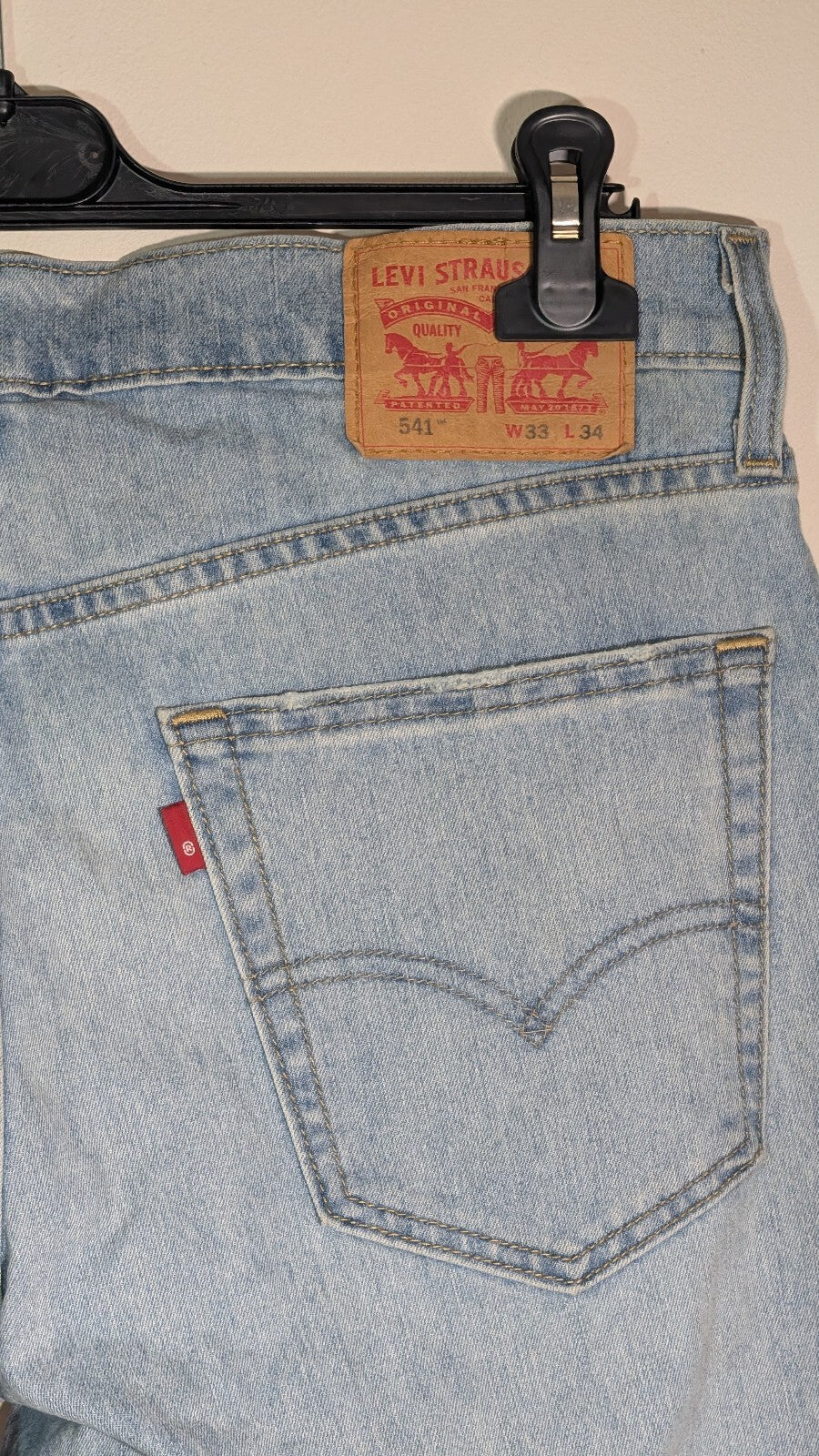 Levi's Men's 541 Athletic Taper Jeans - Blue - Size 33W 34L