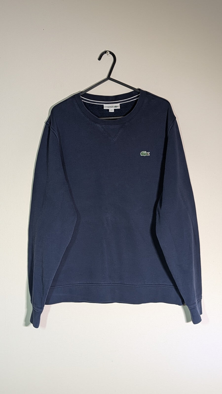 Lacoste Men's Sweatshirt Jumper - Navy - Size 5 / Large