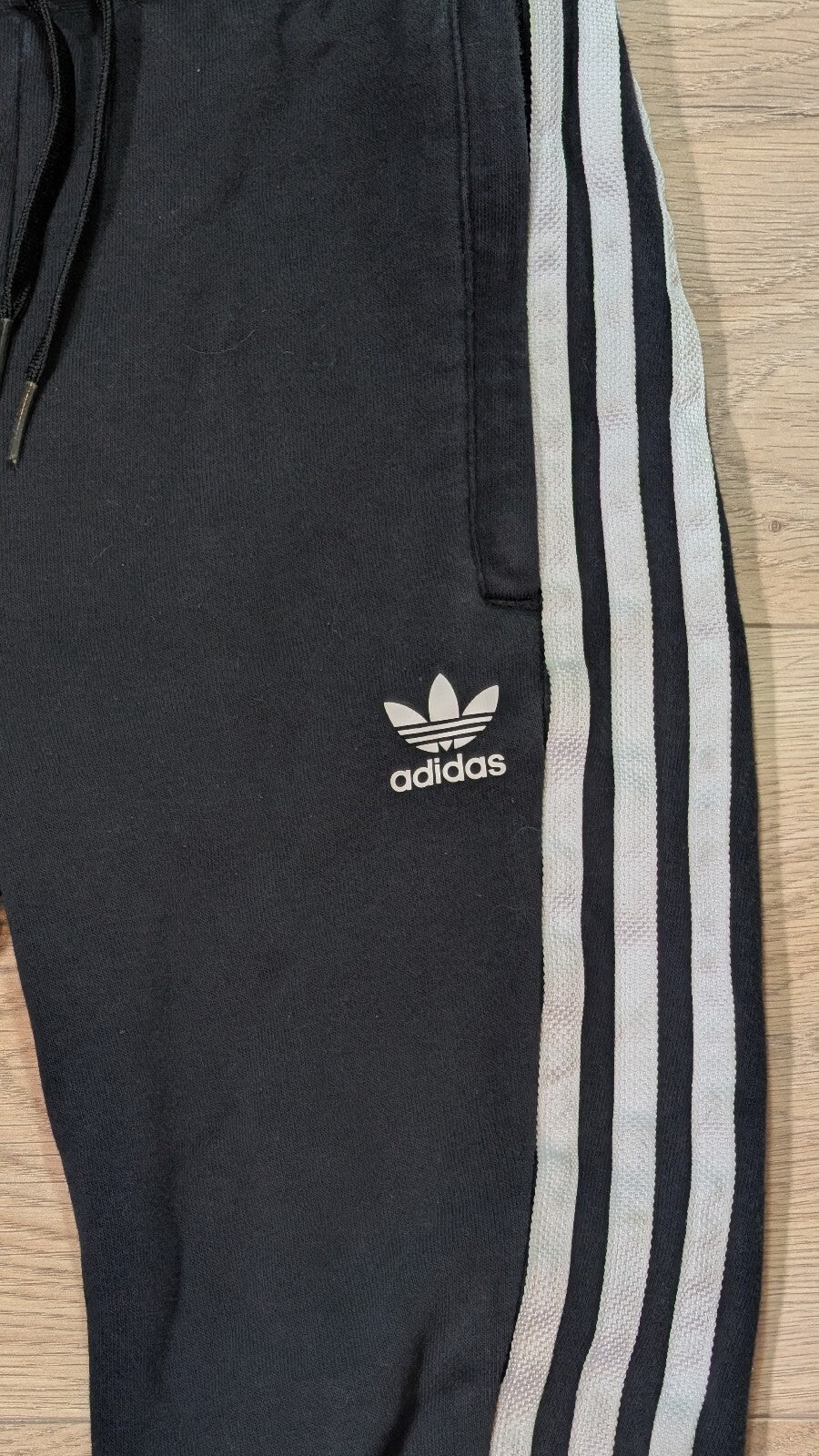 Adidas Kid's Boys Joggers - Black - Size 6-7 Years