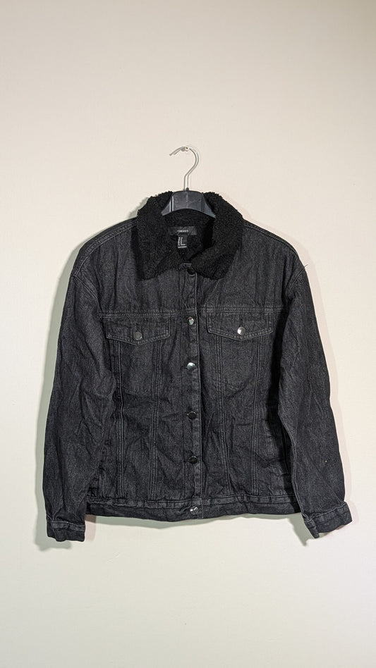 Forever 21 Women's Jacket - Black - Size Medium