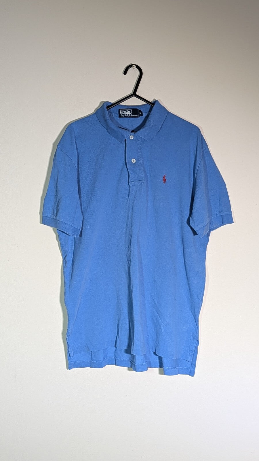 Ralph Lauren Men's Polo T Shirt - Blue - Size Medium