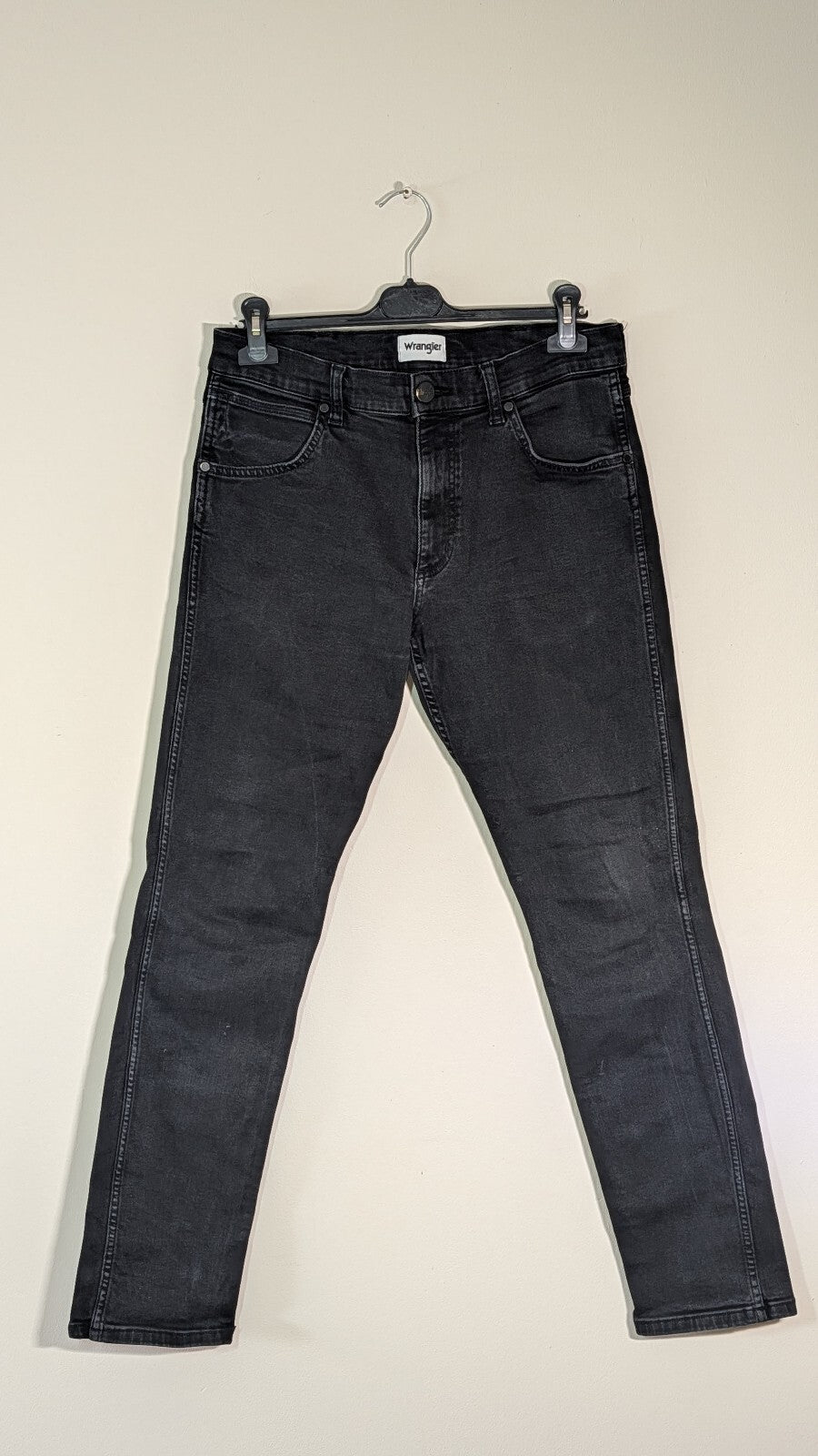 Wrangler Men's Greensboro Jeans - Black - Size 32W 32L