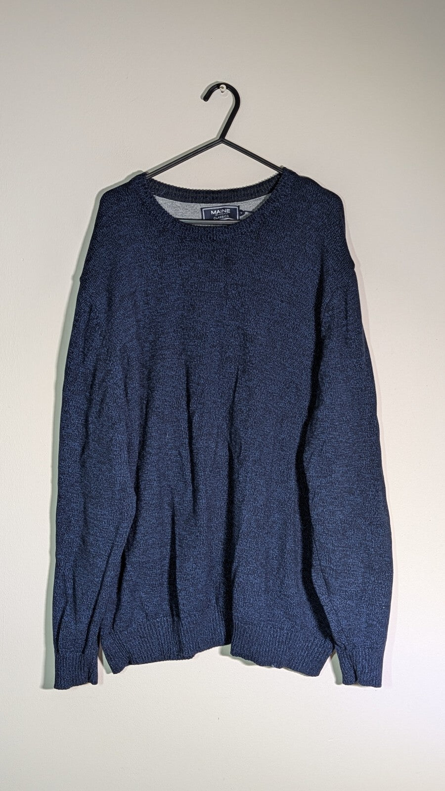 Maine Men's Sweatshirt Jumper - Blue - Size XL