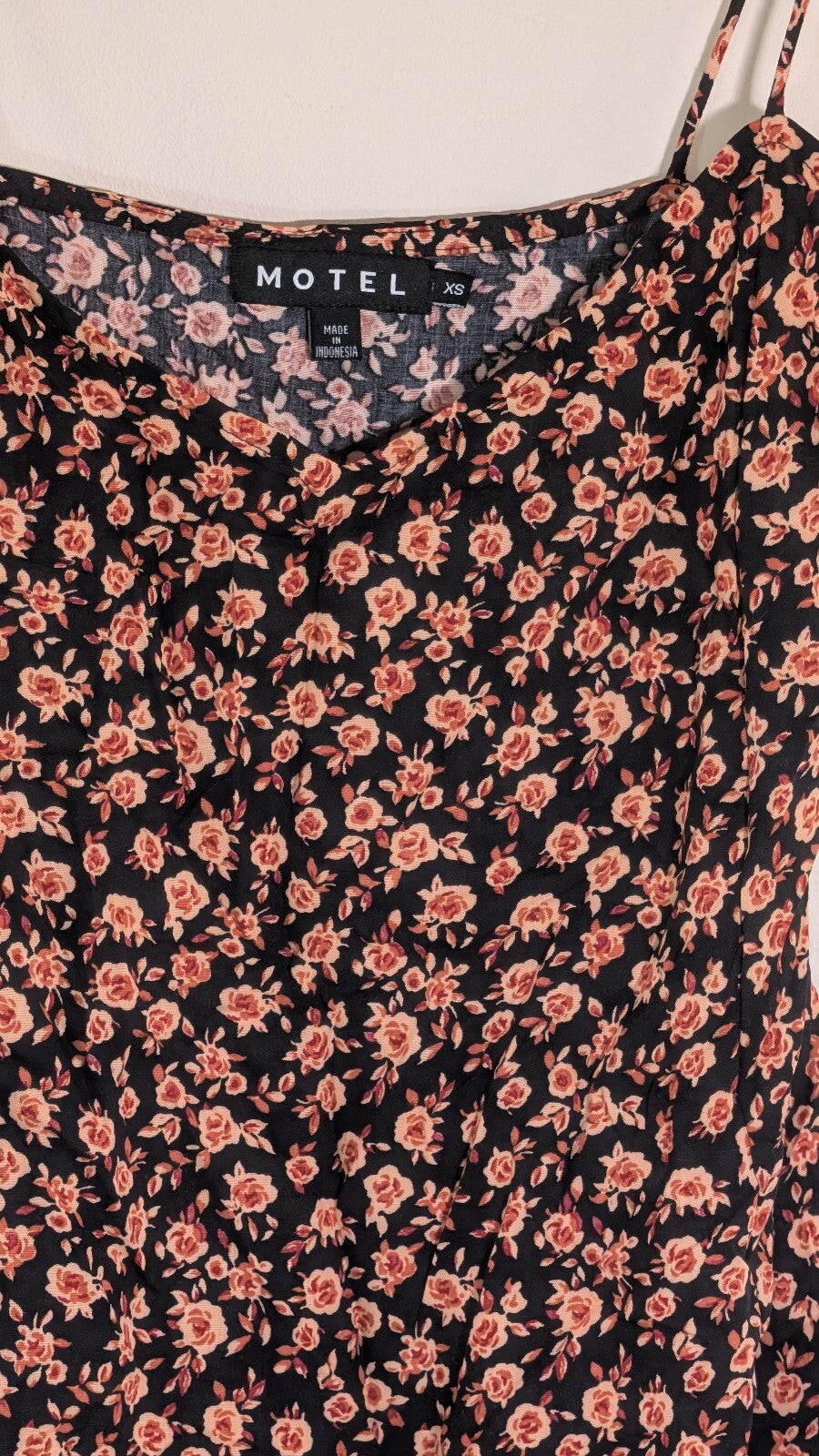 Motel Women's Floral Dress - Pink - Size XS