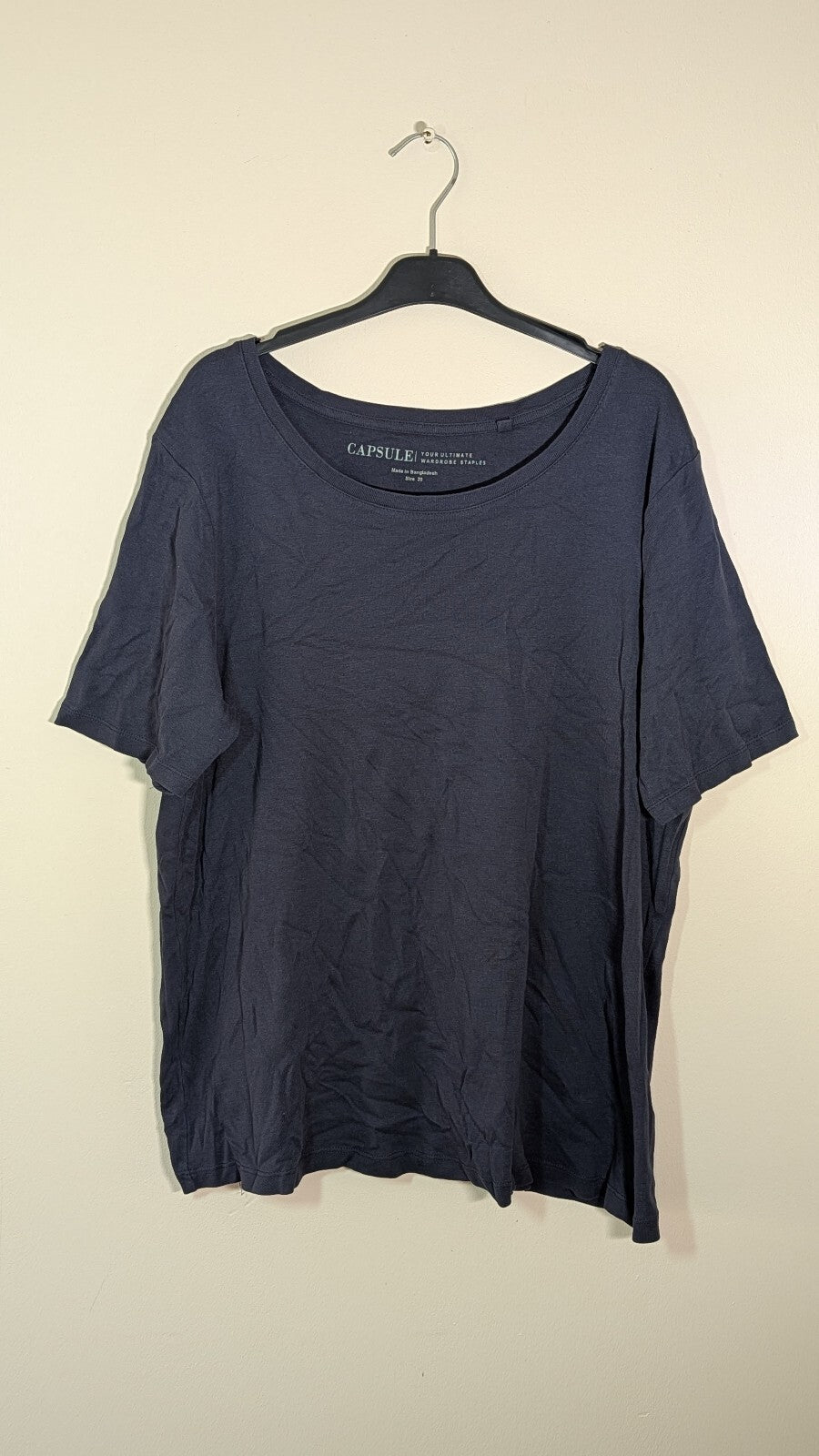 Capsule Women's T Shirt - Navy - Size 20