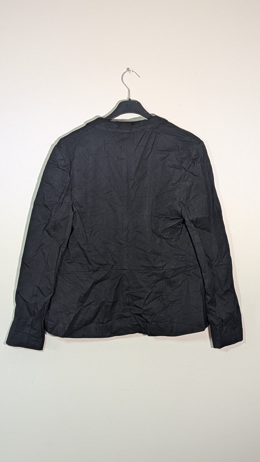 Metaphor Women's Blazer Jacket - Black - Size 14