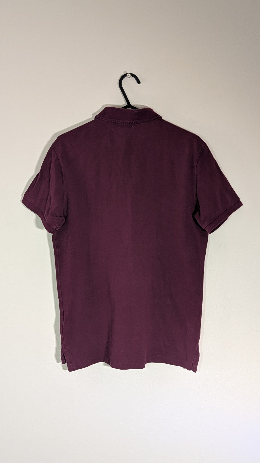 Ralph Lauren Men's Custom Slim Fit - Burgundy - Size Small