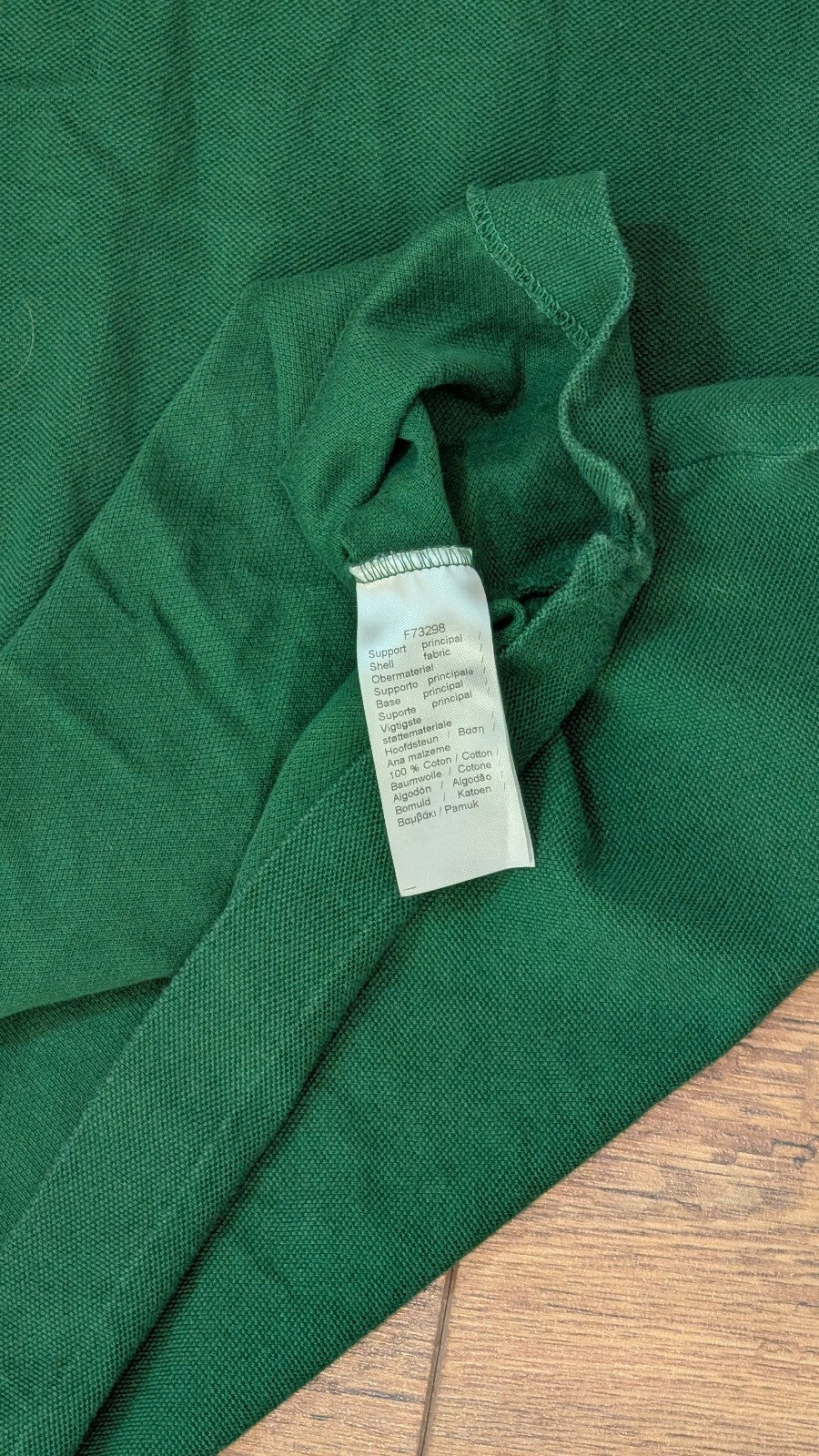 Lacoste Men's Classic Fit Polo T Shirt - Green - Size 7 / XXL