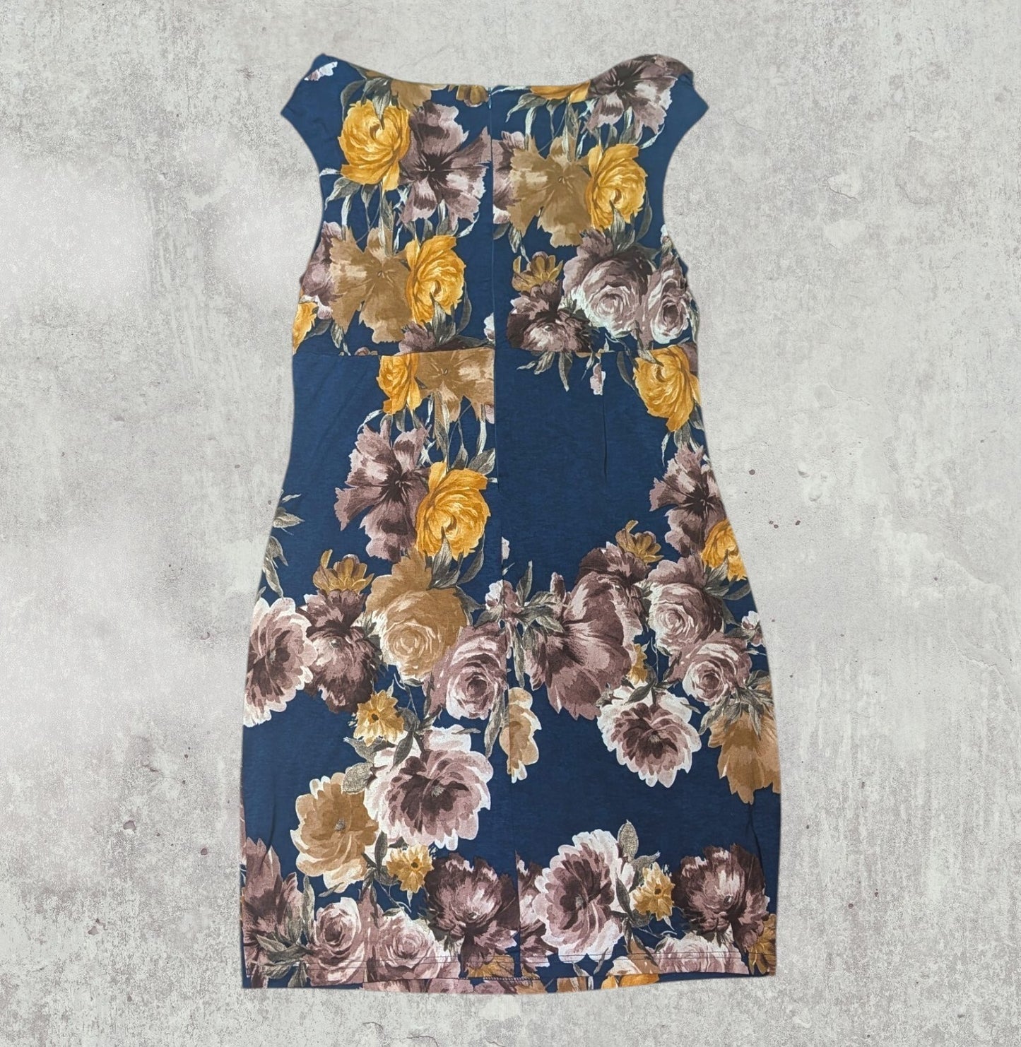 Klass Women's Floral Dress - Blue - Size 14