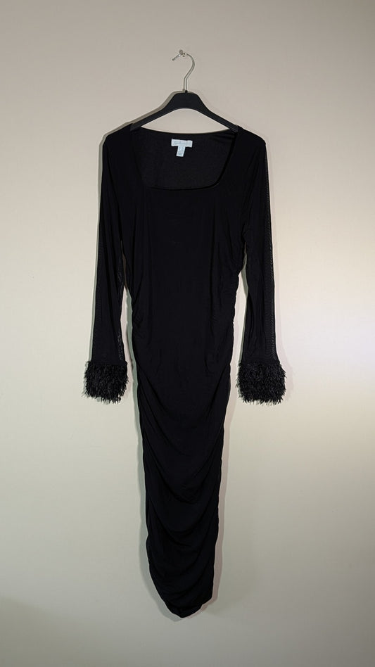 New Look Women's Dress - Black - Size 14