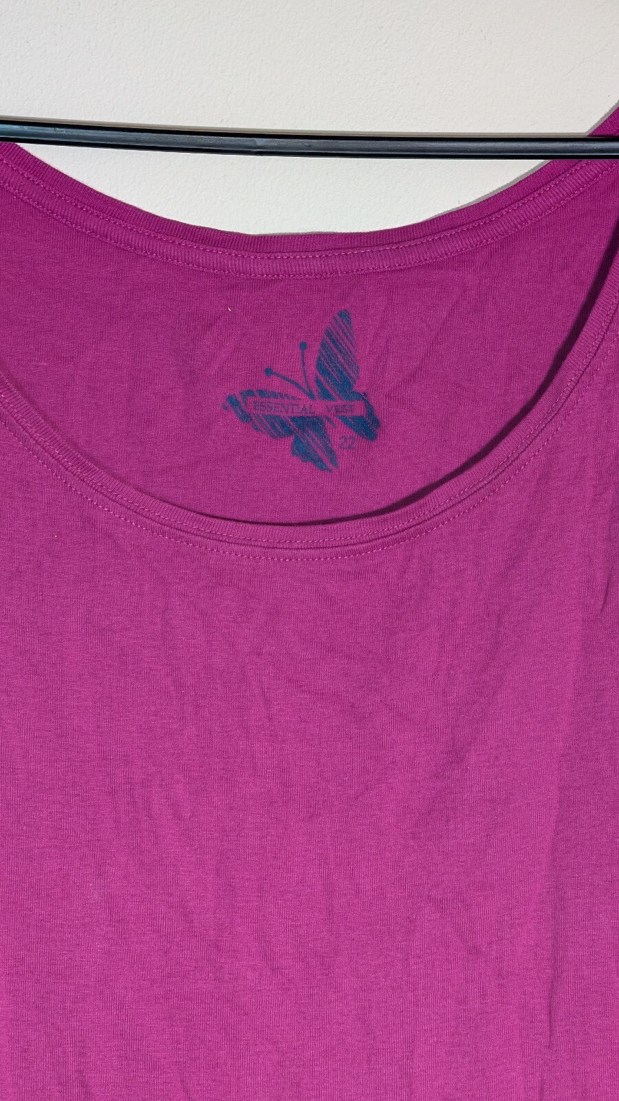 Debenhams Women's Vest - Purple - Size 22