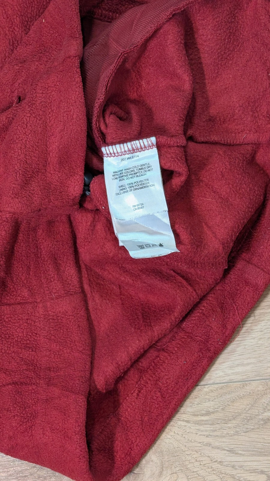 Columbia Women's Fleece Jacket - Red - Size Medium