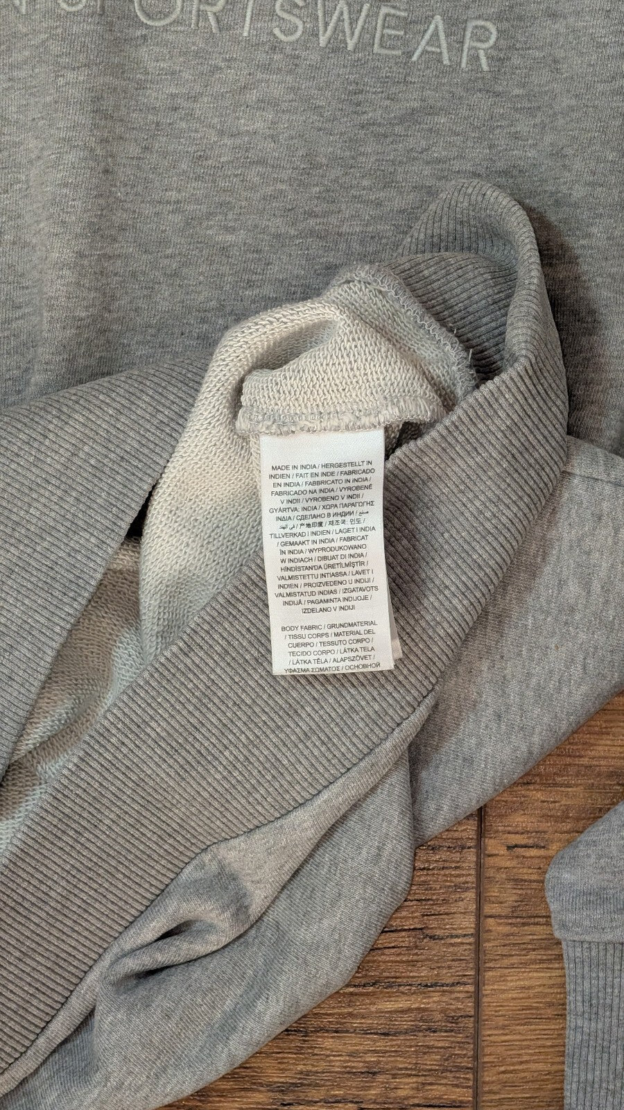 Gant Men's Sweatshirt Jumper - Grey - Size Large