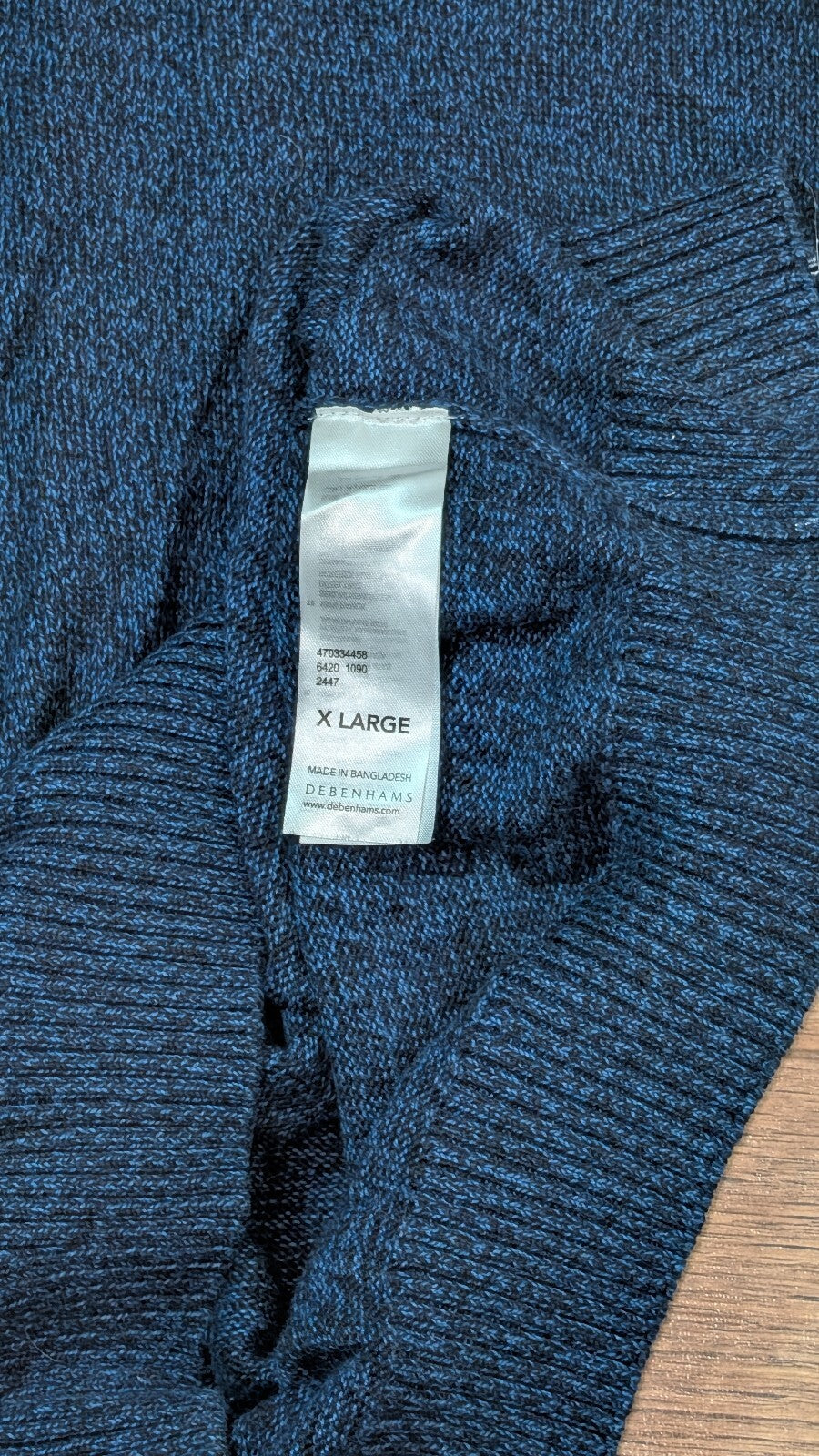 Maine Men's Sweatshirt Jumper - Blue - Size XL