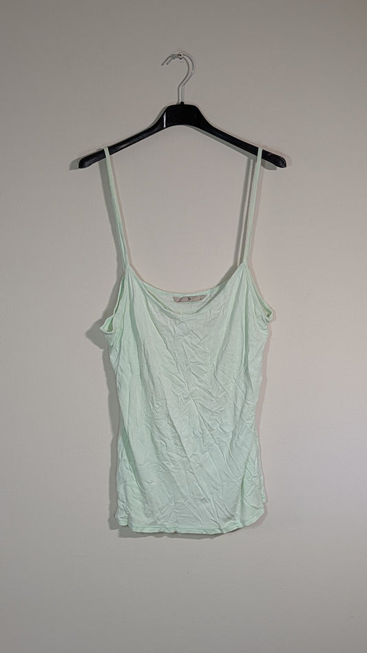 Tu Women's Vest T Shirt - Green - Size 16