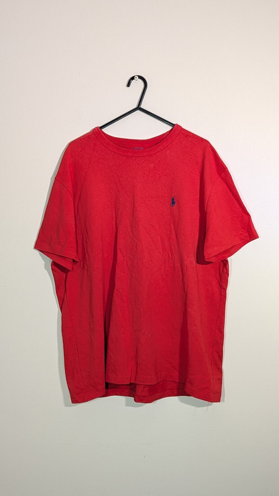 Ralph Lauren Men's Classic Fit T Shirt - Red - Size Medium