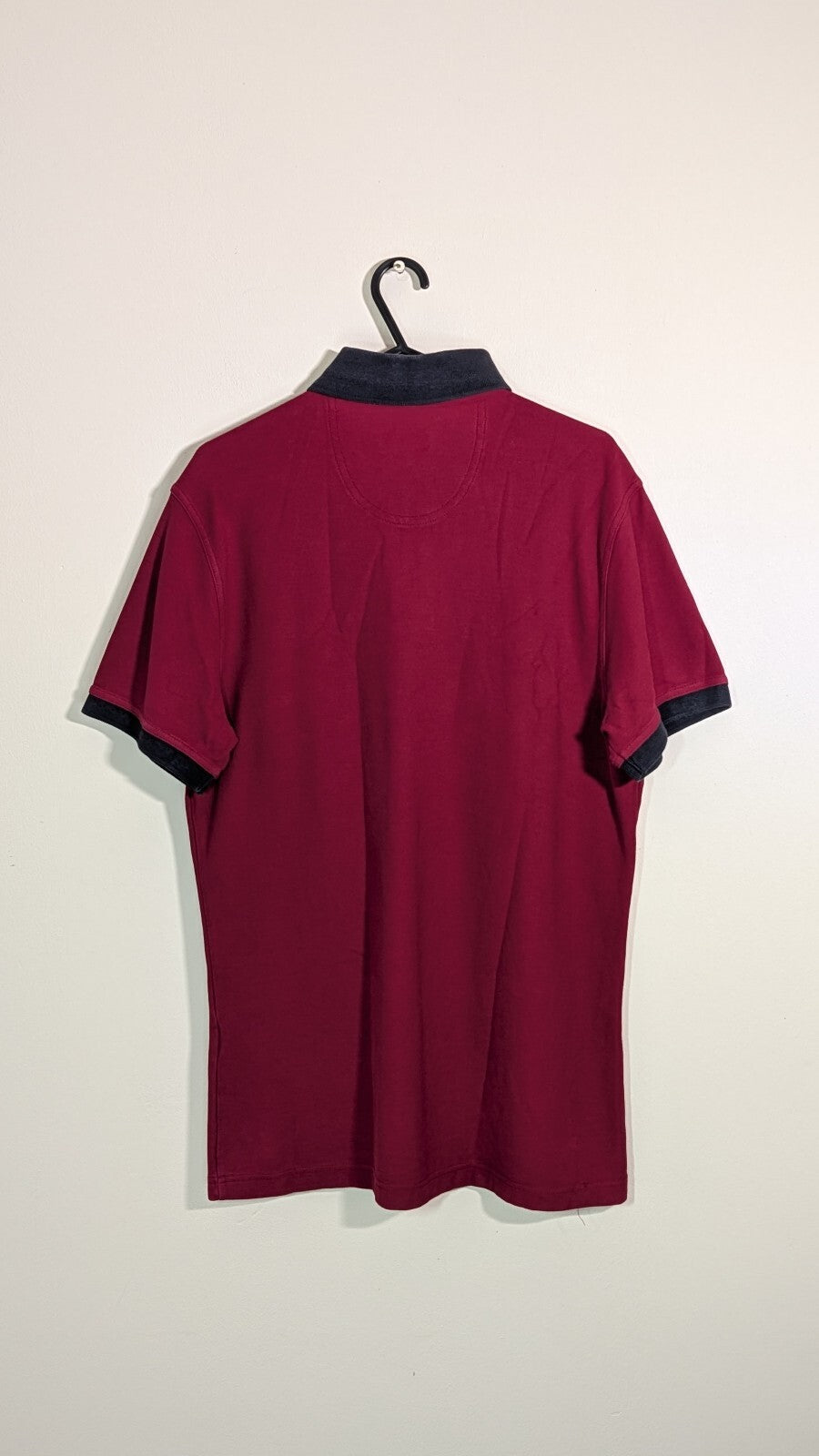 Barbour Men's Beacon Polo T Shirt - Red - Size Medium