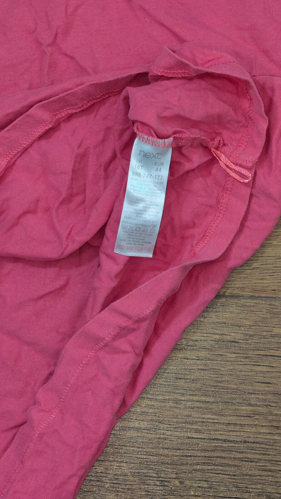 Next Women's T Shirt - Pink - Size 16