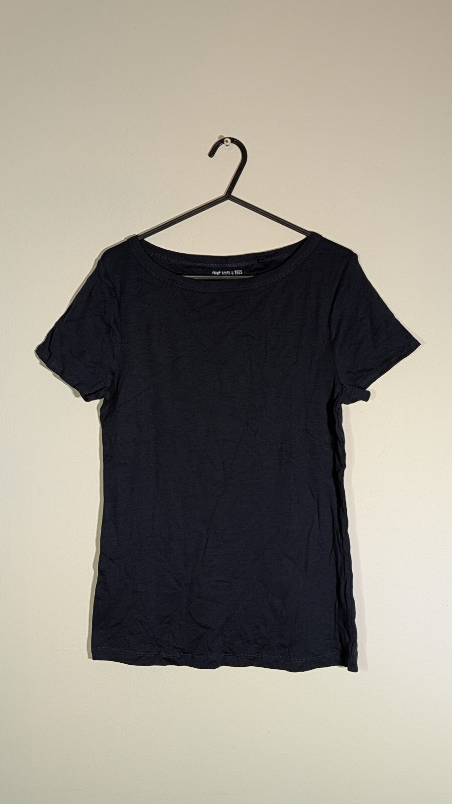 Next Women's T Shirt - Navy - Size 12