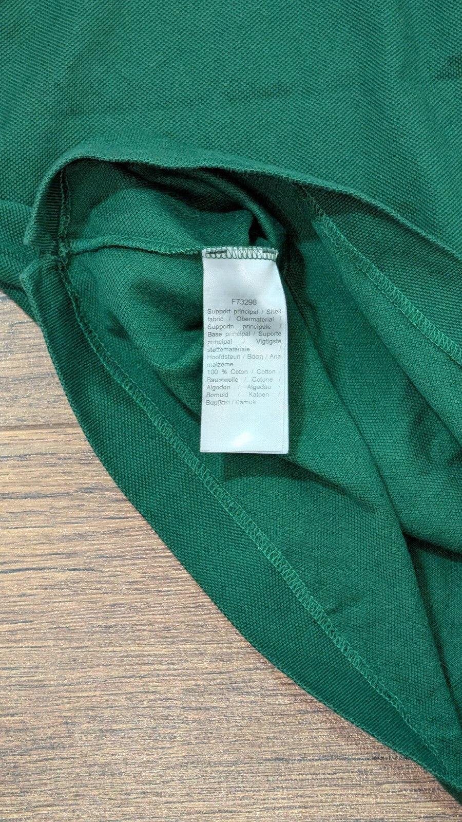 Lacoste Men's Classic Fit Polo T Shirt - Green - Size 4 / Medium