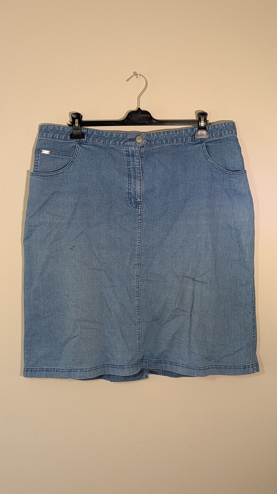 Dash Women's Denim Skirt - Blue - Size 20