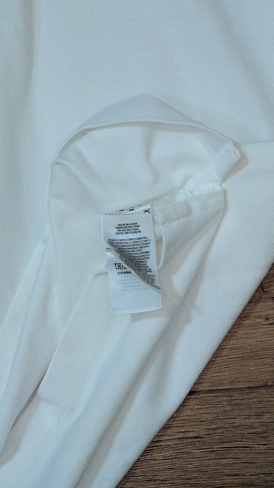 Ralph Lauren Men's Polo T Shirt - White - Size Small