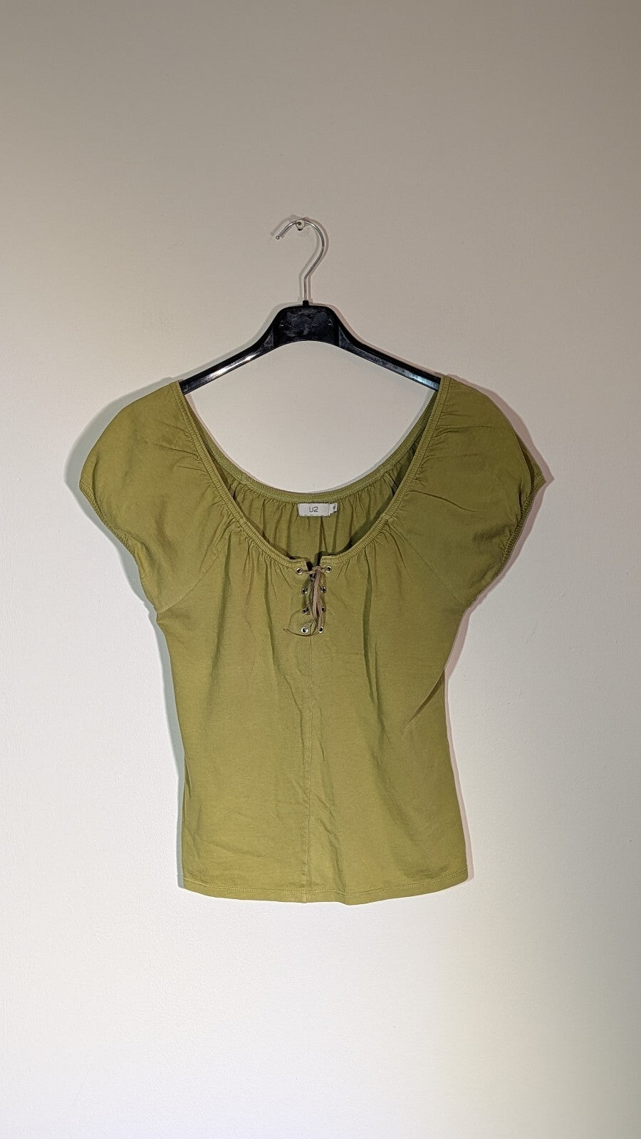 U2 Women's T Shirt - Green - Size Small