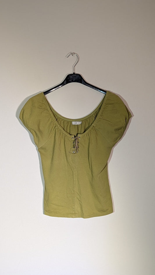 U2 Women's T Shirt - Green - Size Small
