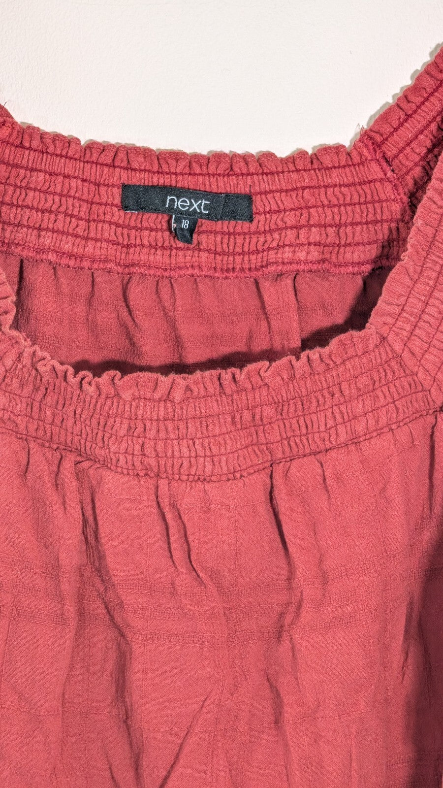 Next Women's T Shirt - Red - Size 18