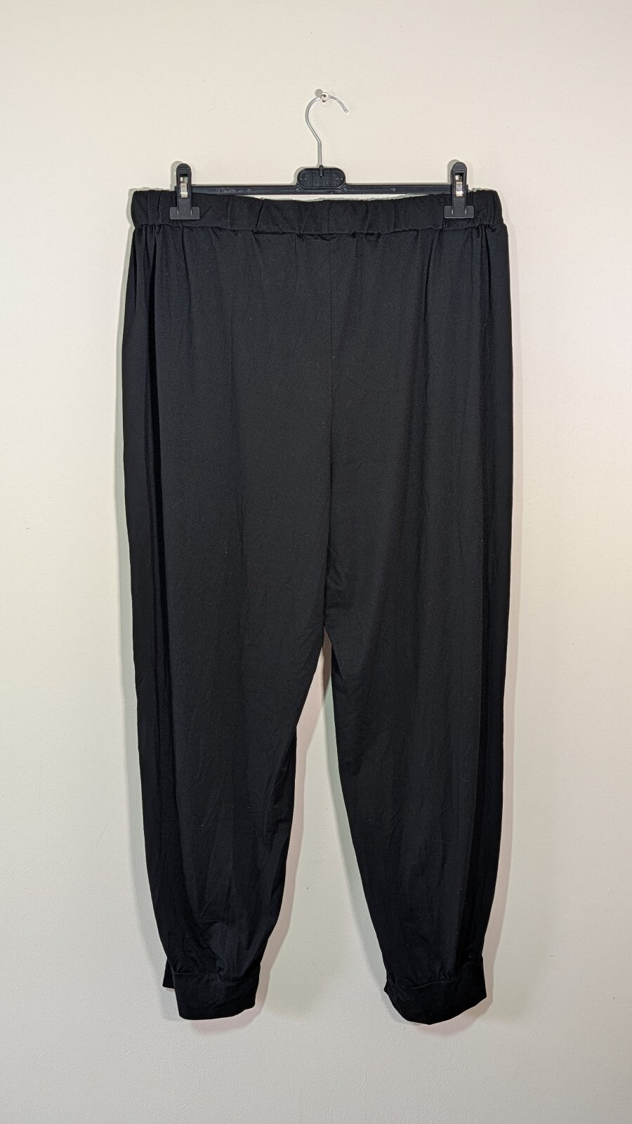 Shein Women's Stretch Trousers - Black - Size XXXXL
