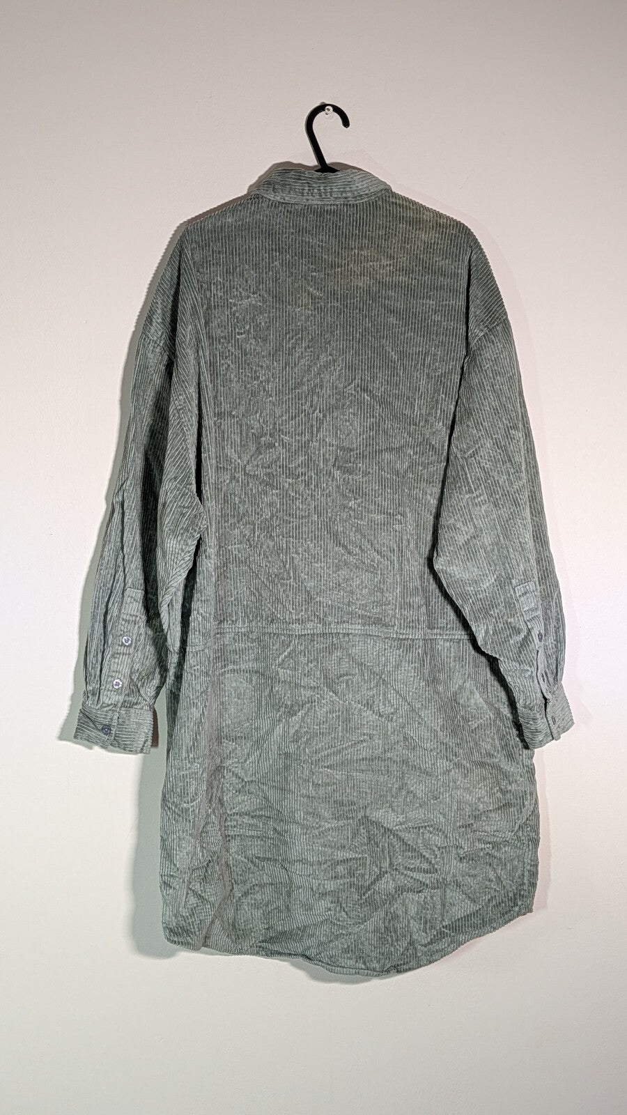 Collusion Women's Corduroy Dress - Green - Size 16