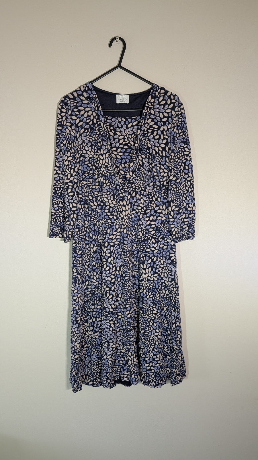 Eastex Women's Dress - Blue - Size 14