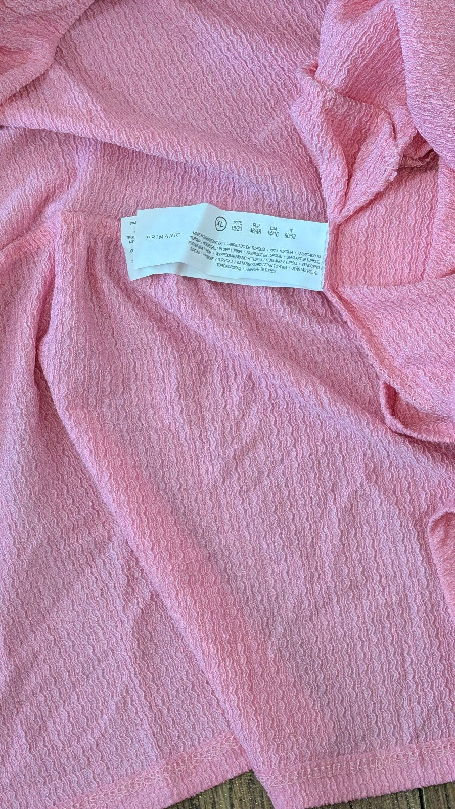 Primark Women's Dress - Pink - Size XL