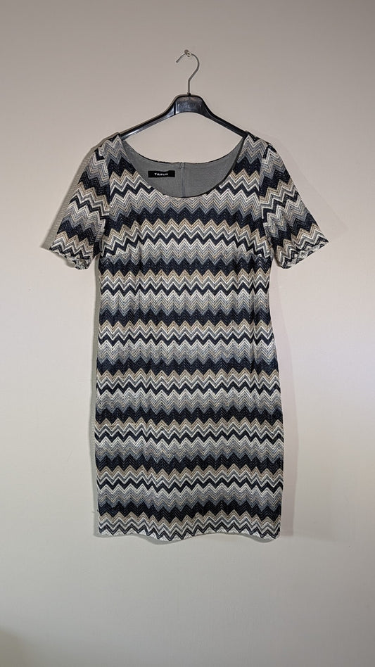 Taifun Women's Dress - Navy - Size 16