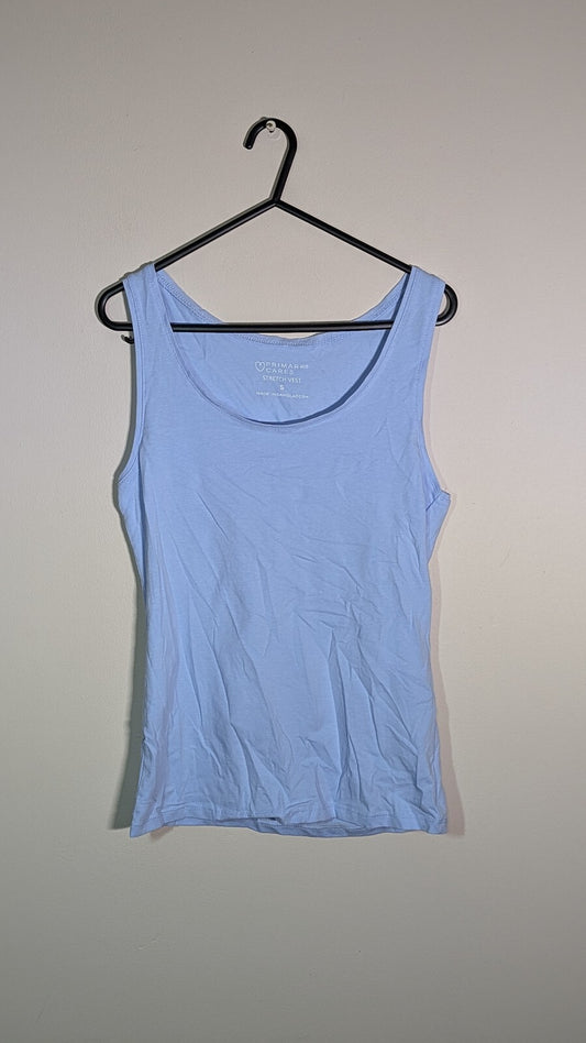 Primark Women's Vest - Blue - Size Small