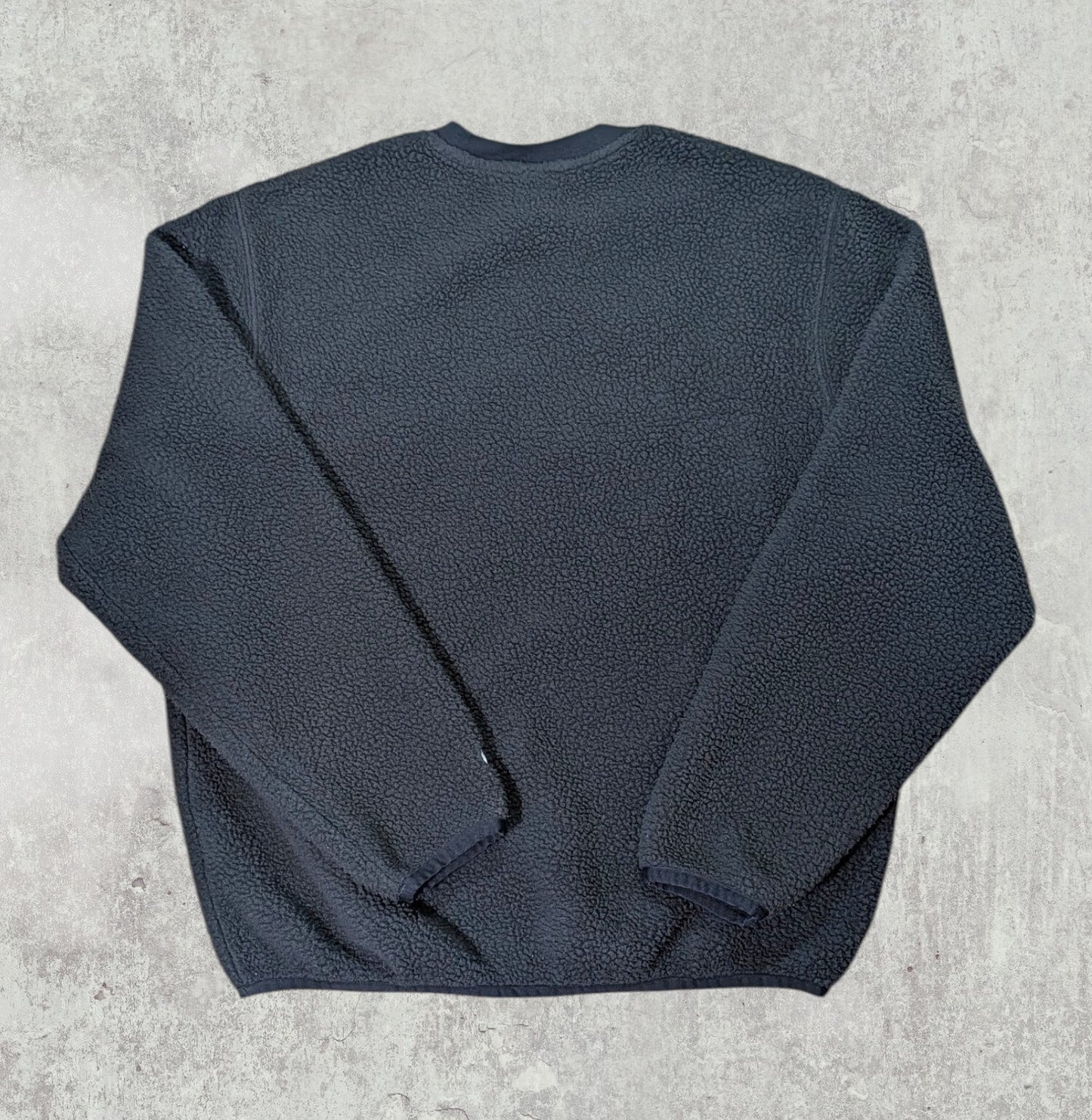 Nike Men's Sherpa Sweatshirt Jumper - Navy - Size Medium
