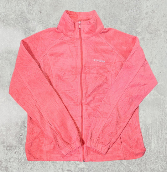 Columbia Women's Fleece Jacket - Pink - Size XL