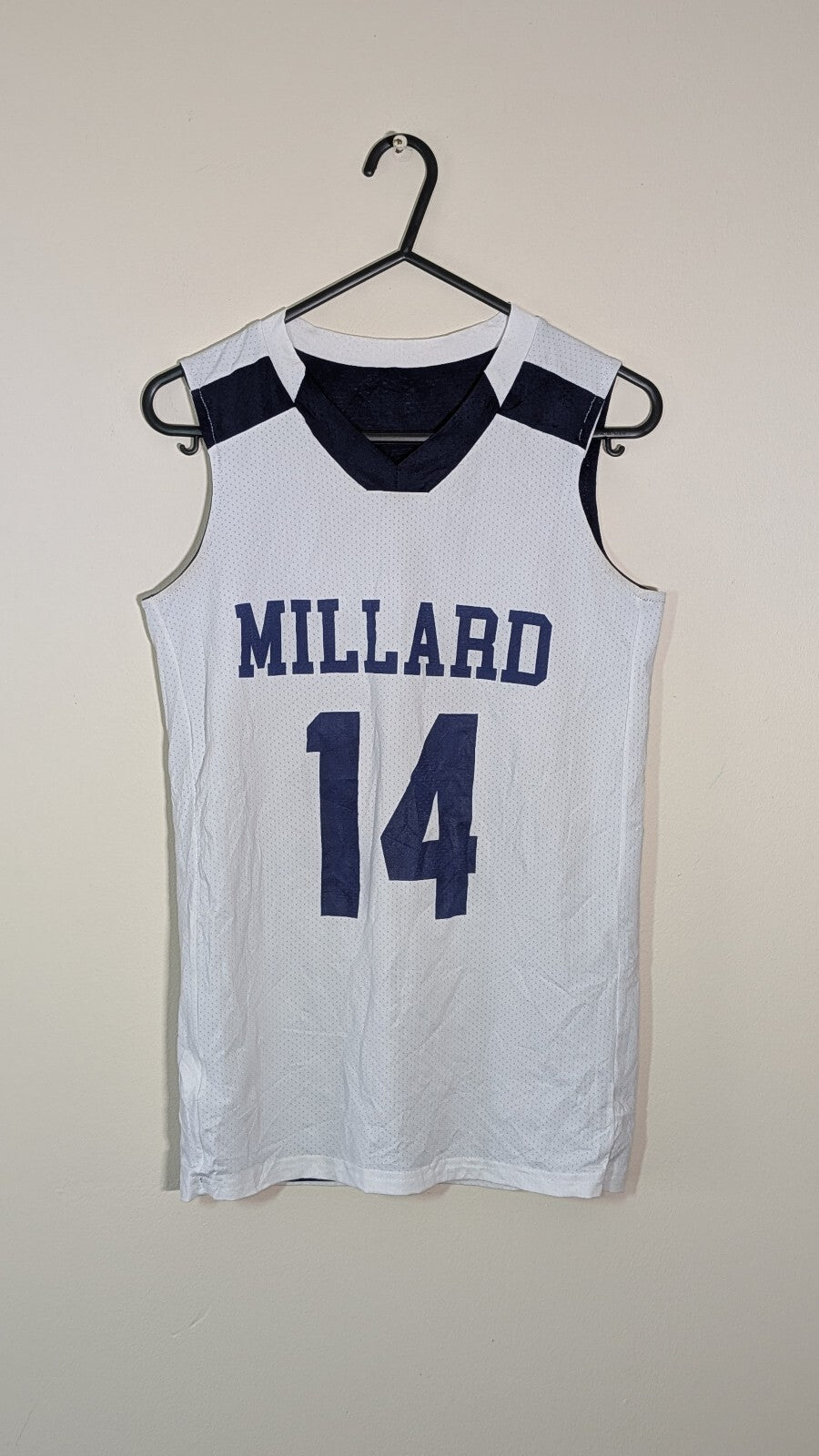 High Five Kid's Boys Basketball Vest - Navy - Size Medium