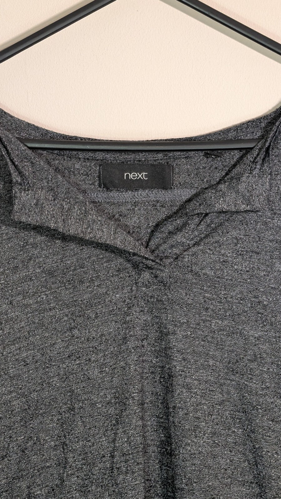 Next Women's T Shirt - Grey - Size 12