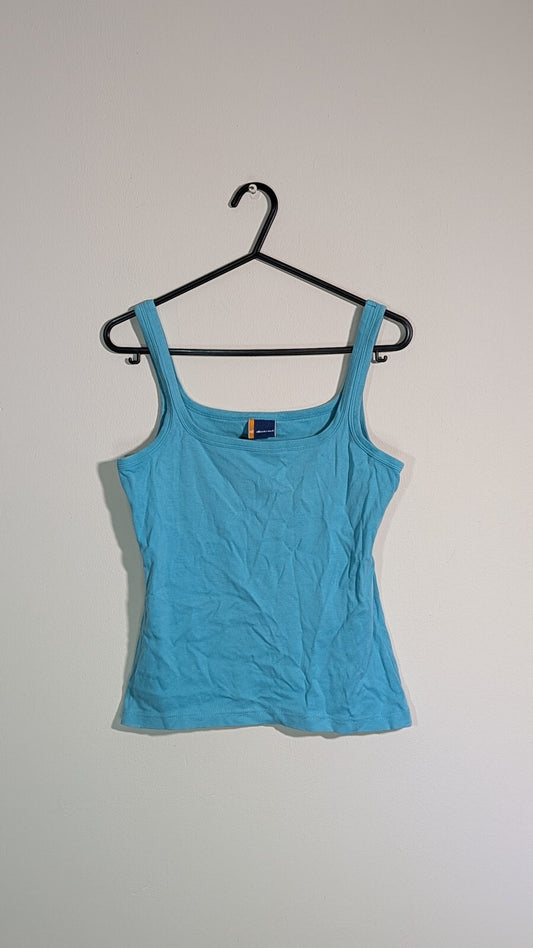 District Women's Vest T Shirt - Green - Size 12