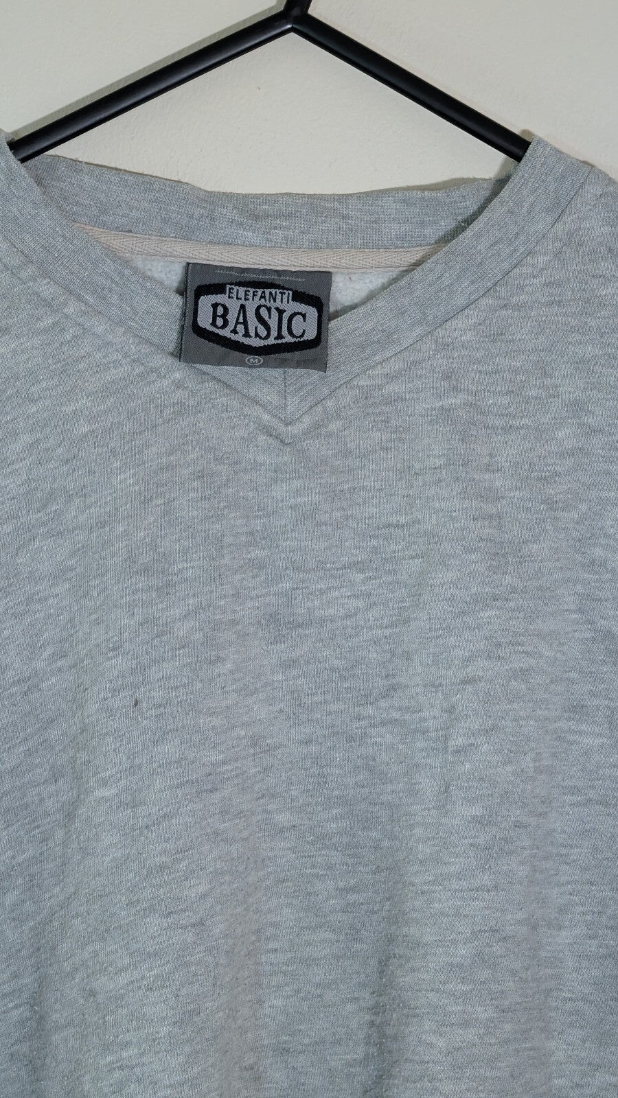 Elefanti Basic Women's Sweatshirt Jumper - Grey - Size Medium