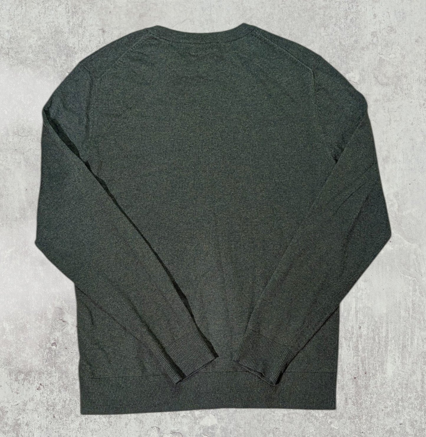 Old Navy Men's Sweatshirt Jumper - Green - Size Medium