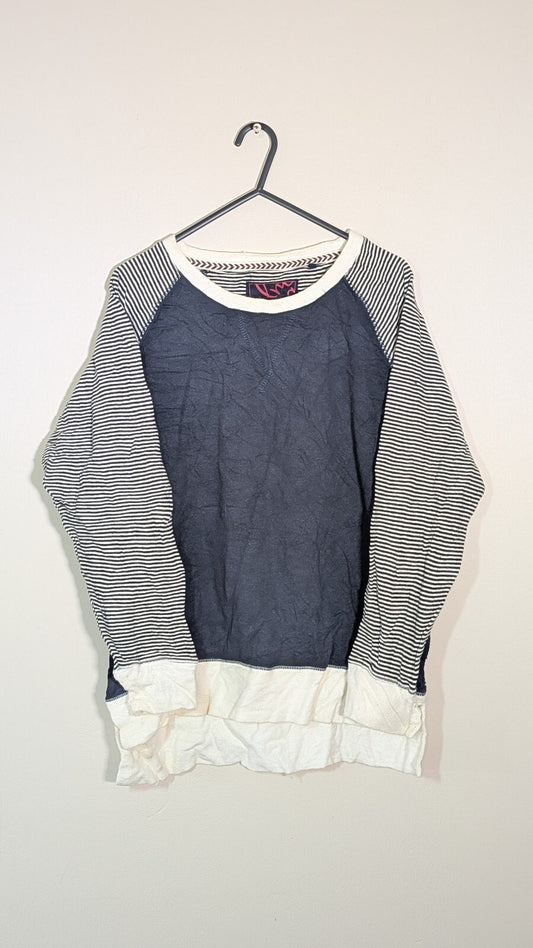 Elm Living Women's Sweatshirt Jumper - Navy - Size 8