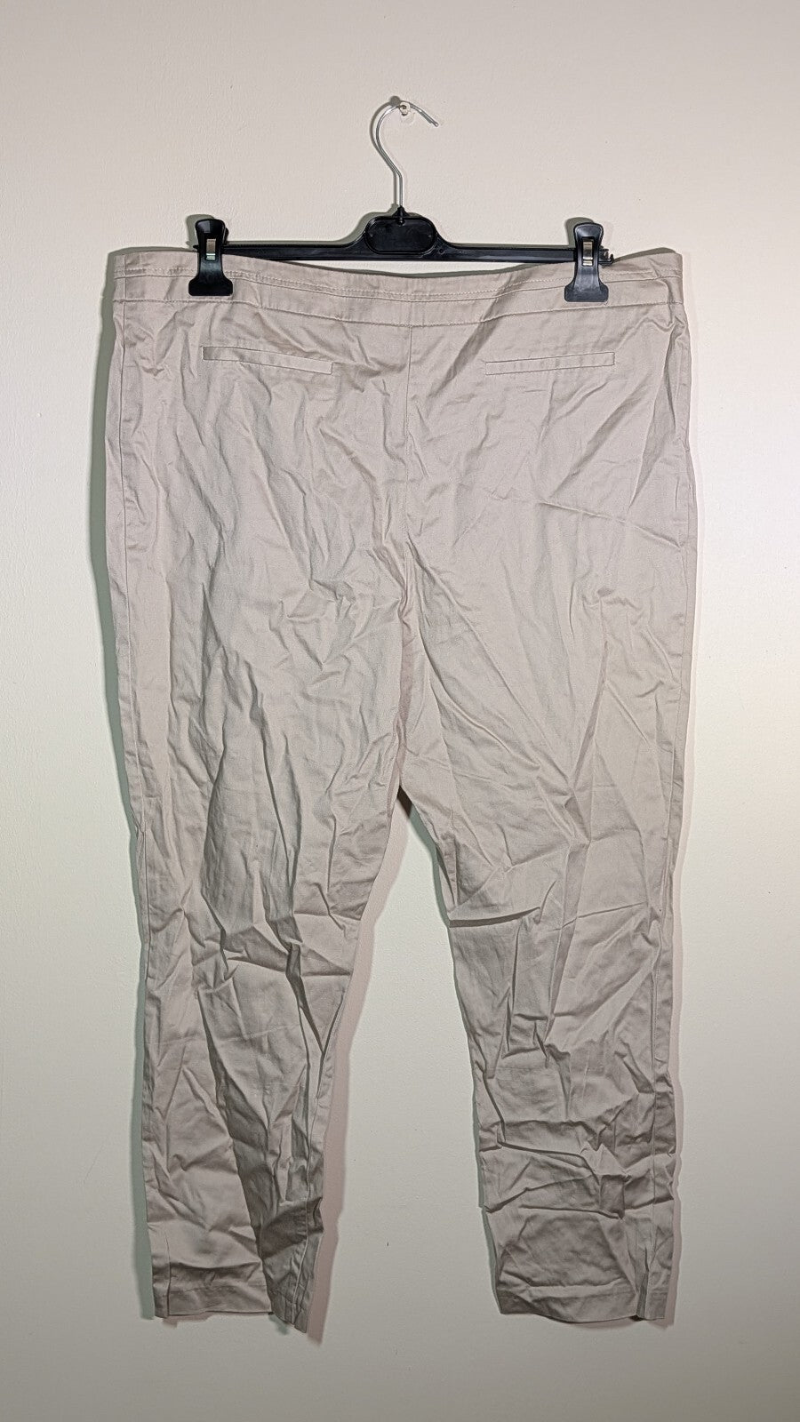 F&F Women's Chino Trousers - Beige - Size 18